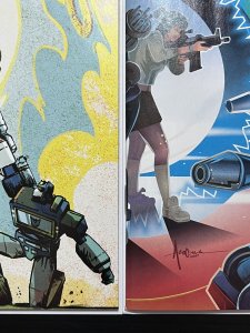 TRANSFORMERS #4 1:10 AROCENA + 1:25 GREENE NM SET 2024 IMAGE IN-HAND PROSHIPPER