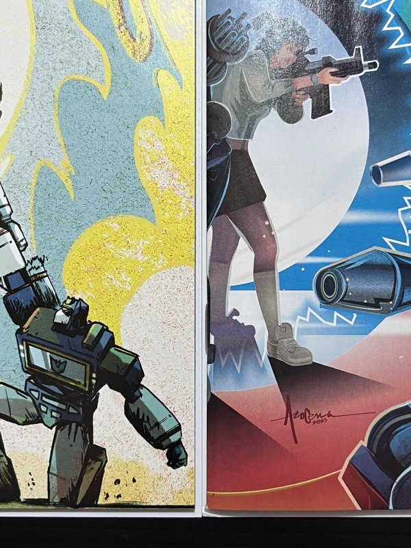 TRANSFORMERS #4 1:10 AROCENA + 1:25 GREENE NM SET 2024 IMAGE IN-HAND PROSHIPPER