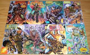 Chapel #1-2 + v2 #1-7 + v3 #1 VF/NM all three complete series + (1) variant