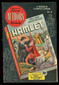 HAMLET-FAMOUS AUTHORS ILLUSTRATED COMICS #8 SHAKESPEARE FN/VF