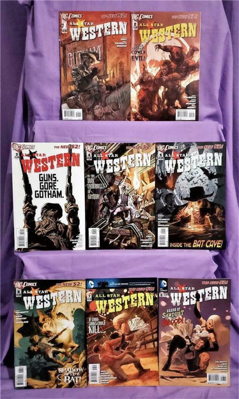 Jonah Hex ALL STAR WESTERN #1 - 8 Jimmy Palmiotti Moritat DC New 52 (DC, 2011)! 