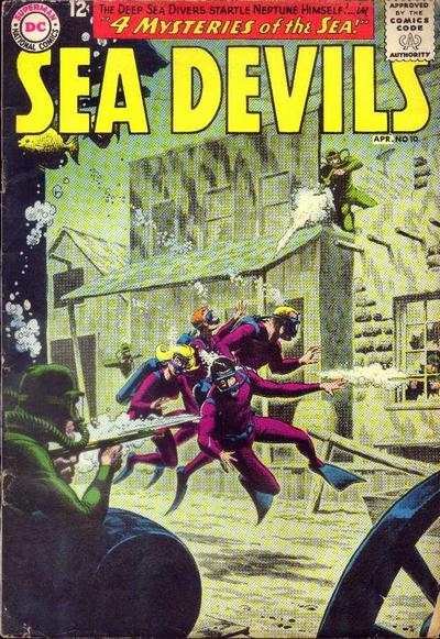 Sea Devils #10, VG- (Stock photo)