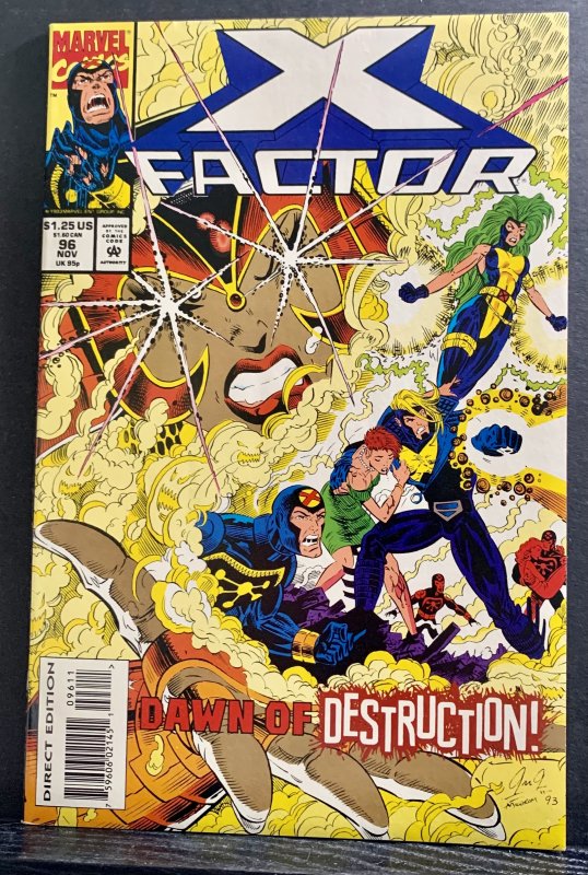 X-Factor #96 (1993) Greg Luzniak / Al Milgrom Cover 1st Appearance Haven