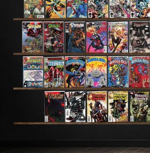 Huge Lot 150+ Comics with The Omega Men, Iron Man, Spanner'S Galaxy & More!