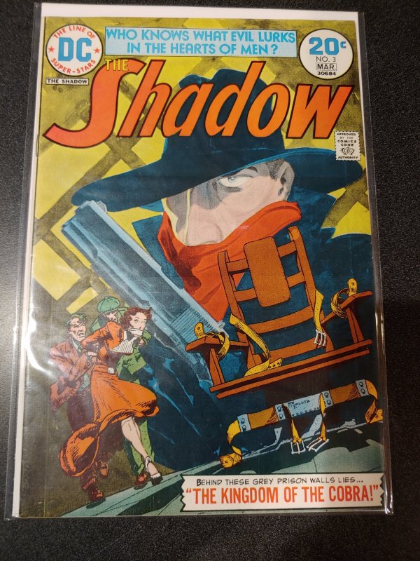 The Shadow #3 Dennis O'Neil Kaluta Wrightson Very Fine