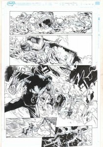 Extraordinary X-Men #8 p.12 - Colossus, Glob, & Cerebra art by Humberto Ramos