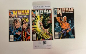 3 Nth Man Ultimate Ninja Marvel Comics Books #2 9 10 92 JW11