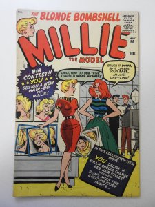 Millie the Model #96 (1960) VG  1 in tear bc, moisture stain, rust on staples