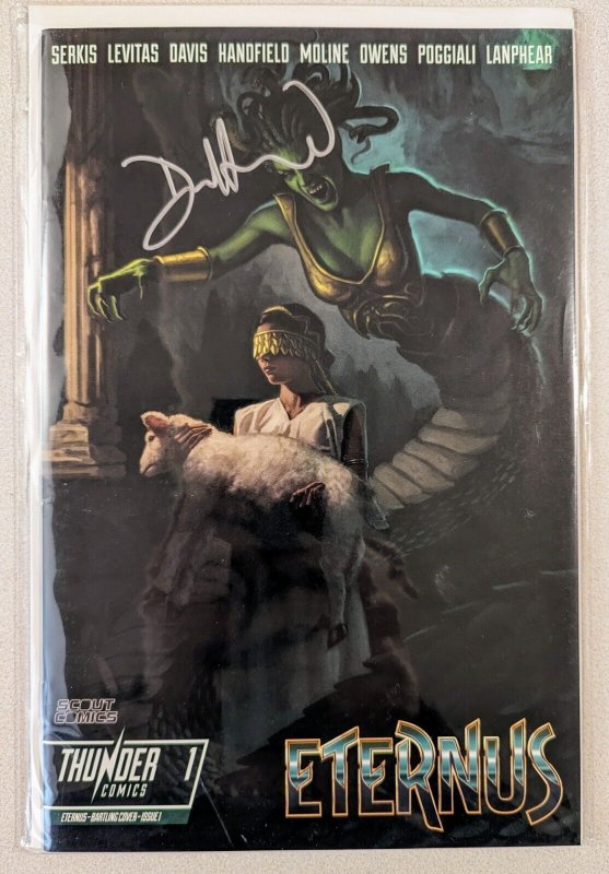 ETERNUS #1 Aaron Bartling SDCC 2022 Virgin Variant Signed By Don Handfield W/COA