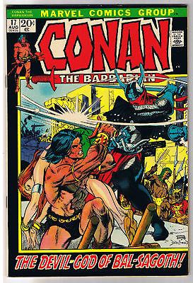 CONAN the BARBARIAN #17, Gil Kane, God of BS,1970, VF  (b), Bal-Sagoth