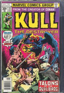 Kull the Destroyer #22 (1977) Kull