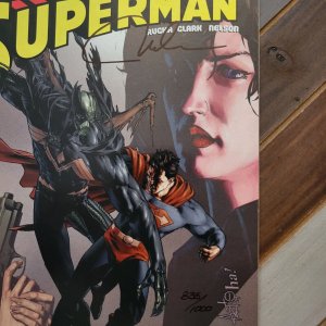 ADV OF SUPERMAN #627 (DC 2004) NELSON Signed/Numbered 835/1000 Exclusive + COA!