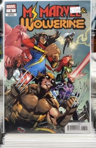 Ms. Marvel & Wolverine Asrar Cover (2022)