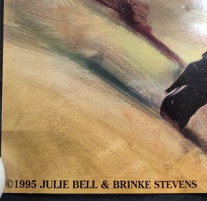 1995 Brinke of Destruction #2 Cover - 16 x 20 Art Print Signed by Brinke Stevens