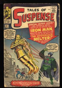 Tales Of Suspense #47 Inc 0.3 Iron Man 1st Melter!