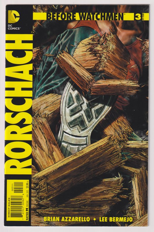 DC Comics! Before Watchmen: Rorschach! Issues #1-4! FULL SET!