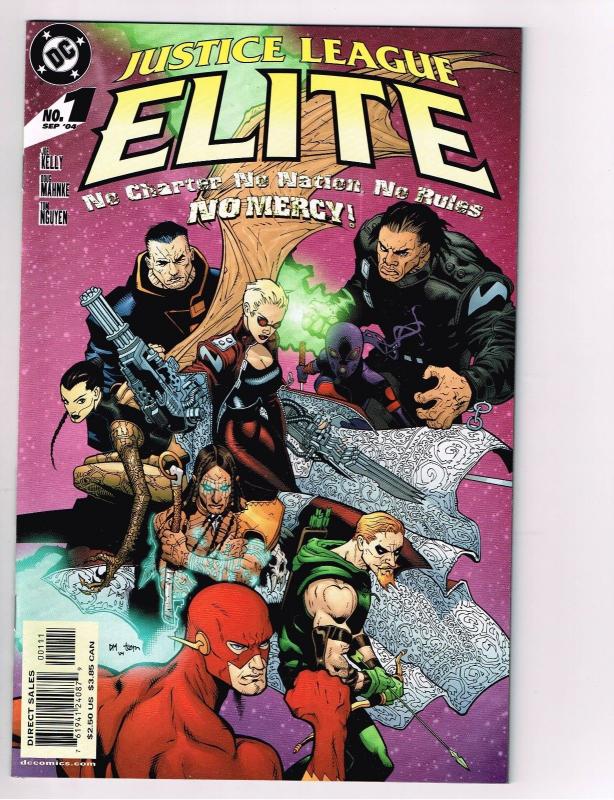 Justice League Elite # 1 DC Comic Book Batman Flash Superman Green Lantern S11