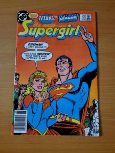 Supergirl v2 #20 Newsstand Variant ~ VERY FINE - NEAR MINT NM ~ 1984 DC Comics