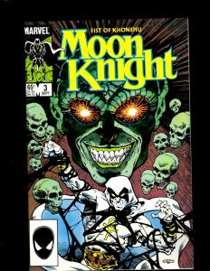 11 Moon Knight Marvel Comic Books #1 2 3 4 5 6, #1 2 3 4 9 JF25