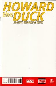 Howard the Duck #1 Blank Cover (2015) Howard the Duck