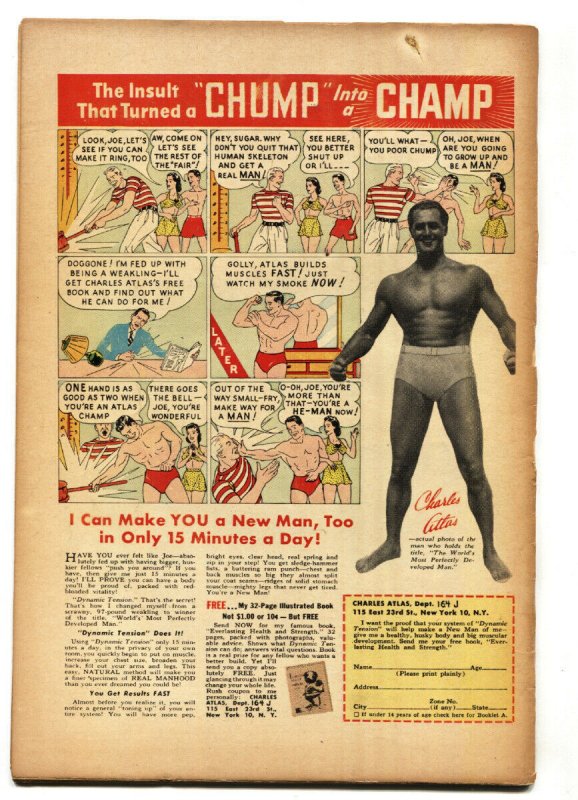 Tales From the Crypt #45 1955-EC comics- Jack Davis rat attack cover 