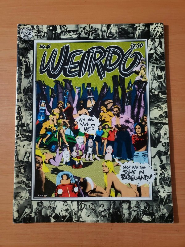 Weirdo #6 ~ VERY FINE - NEAR MINT NM ~ 1982 Last Gasp Underground R Crumb