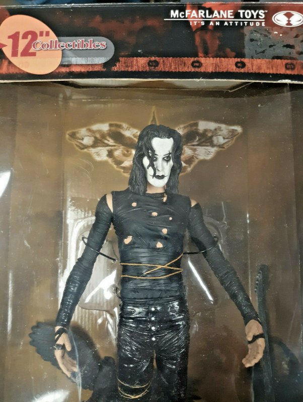 The Crow Eric Draven 12 inch Figure -Movie Maniacs- Brandon Lee -McFarlane Toys