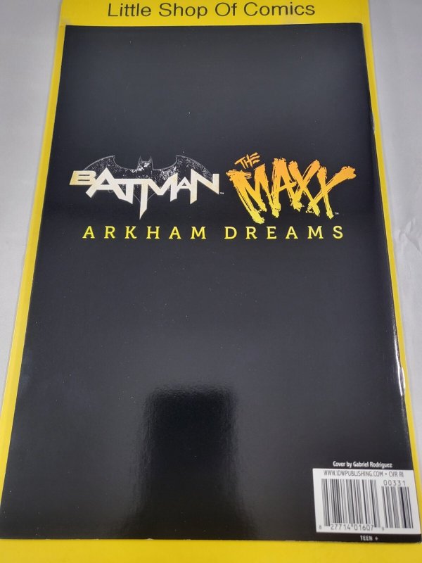 Batman The Maxx Arkham Dreams #3 Gabriel Rodriquez 1:10 Variant 2018 Sam Keith