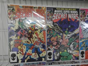 Marvel Super Heroes Secret Wars #1-12 (1984) High Grade Complete Set! NM- AVG!!