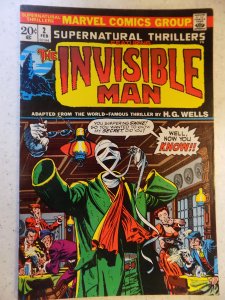 SUPERNATURAL THRILLERS # 2 MARVEL HORROR INVISIBLE MAN