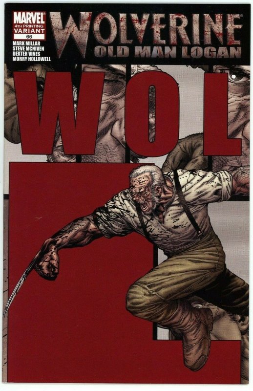 Wolverine #66 (2003) - 7.0 FN/VF *1st Appearance Old Man Logan 4th Print Variant