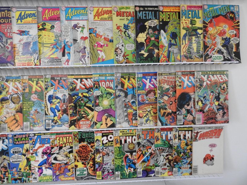 Huge Lot Silver/Bronze Comics W/Spider-Man, X-Men, FF, Avengers+ See Description