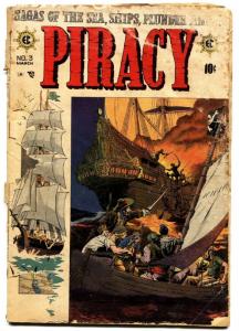 PIRACY #3 comic book EC-1955-REED CRANDALL-GRAHAM INGLES-GEORGE EVANS