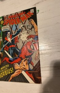 The amazing spiderman #101 1st app of morbius - see description