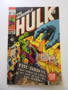 The Incredible Hulk #140 (1971) VF- condition