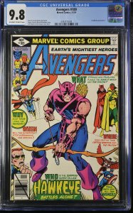 Avengers #189  1979 - Marvel -CGC 9.8 - Comic Book-4393772009
