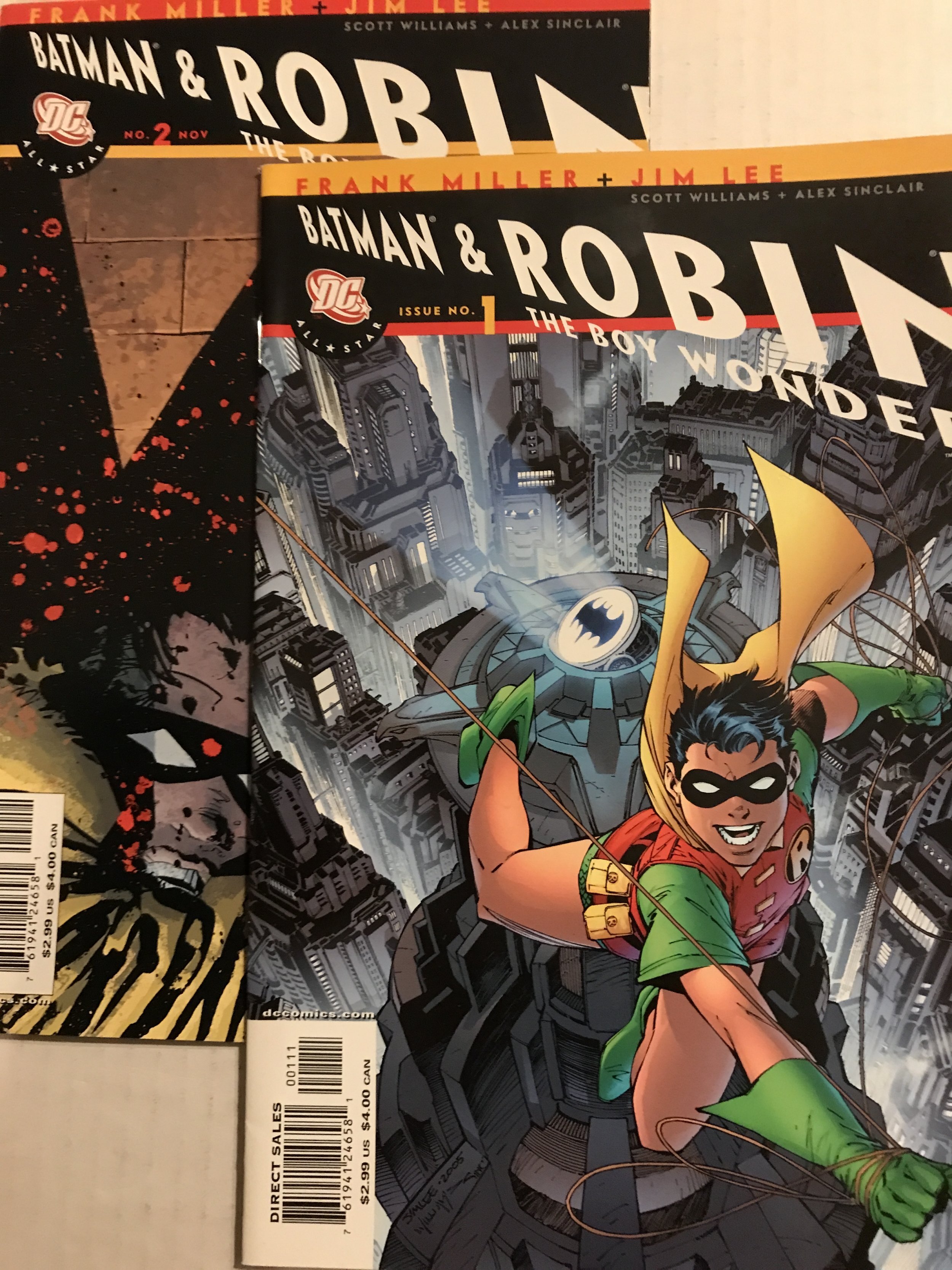 Collectibles & Art DC Comics ALL STAR BATMAN AND ROBIN THE BOY WONDER #3  Jim Lee Frank Miller 2005 Collectibles