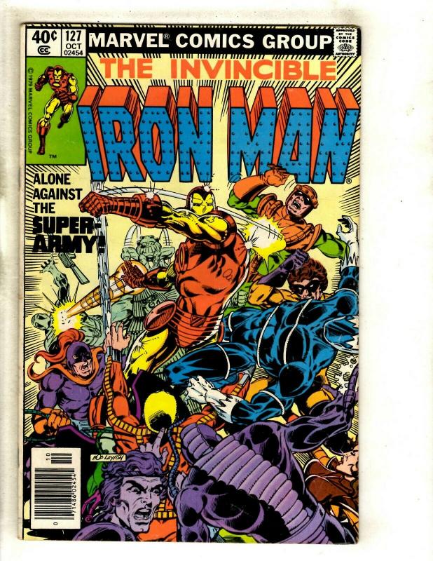 12 Iron Man Marvel Comics # 124 126 127 131 140 141 170 178 191 192 197 200 RM1