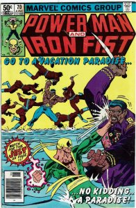 Power Man and Iron Fist #70 Heroes for Hire Newsstand VF