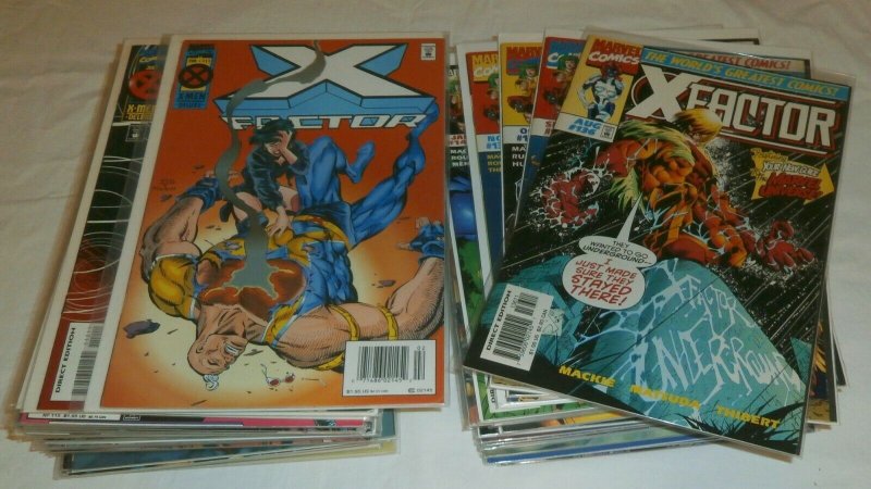 X-Factor V1 #111-149 (no 144,147) V3 #1-12 Epting Peter David, comics lot of 51