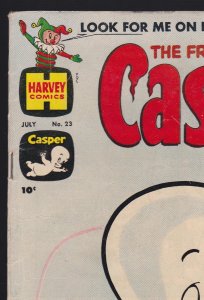 Friendly Ghost Casper #23 5.0 VG/FN Harvey Comic - Jul 1960 Warren Kremer 