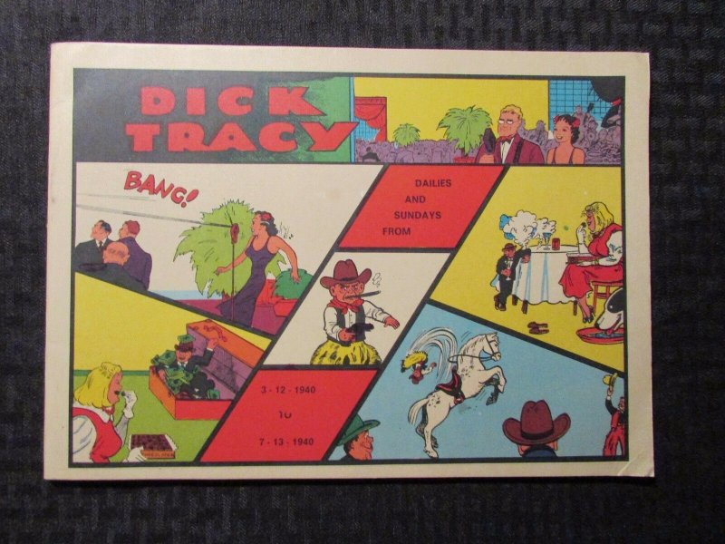 1983 DICK TRACY Pacific Comics Club Dailes & Sundays From 3/12/40 - 7/13 FN 6.0