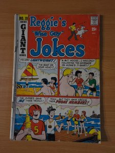 Reggie's Wise Guy Jokes #19 ~ VERY GOOD VG ~ 1971 Archie Comics