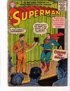 Superman #103 (1956)VG Affordable-Grade! The Man Who Read Supes Mind! Mxyzptlk!
