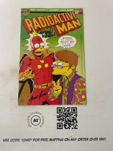 Radioactive Man # 216 VF Bongo Comic Book Simpsons Signed 2X Mike Rote 6 J227