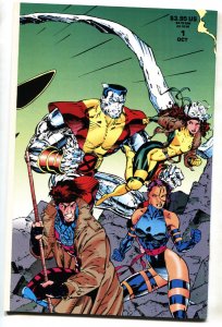 X-Men #1 -- First issue -- fold out cover -- comic book -- Marvel -- 1991