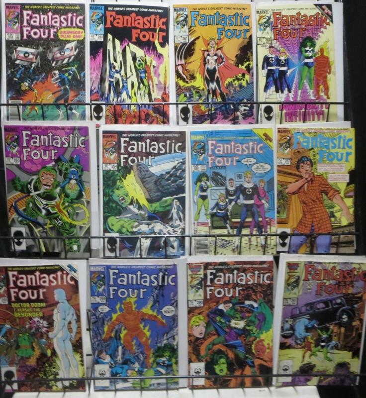 FANTASTIC FOUR by JOHN BYRNE! 52 issues! Fine or Better! She-Hulk,Dr. Doom, EGO