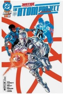 JUSTIGE LEAGUE THE ATOM PROJECT#1 DC COMICS 2025 MAIN COVER ADRIANO LUCAS NM