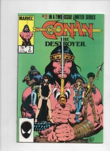 CONAN the DESTROYER #1 2, FN/VF, Robert Howard, 1985, more in store