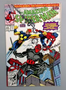 Amazing Spider-Man #354 VF 1st Number Twelve DIRECT EDITION